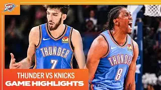 OKC Thunder vs New York Knicks | Game Highlights | December 27, 2023