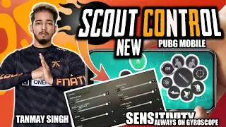 Scout OP New Controller Layout And Sensitivity Settings - Pubg Mobile - Fnatic Scout Settings🔥