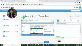 Screen recording using www screencast o matic com