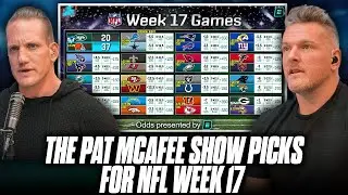 The Pat McAfee Show Picks & Predicts Every Game For NFLs 2023 Week 17