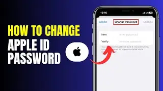 How To Change Your Apple ID Password | 2024