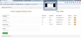 insert Save Update Delete View Data PHP & Mysql Part  02
