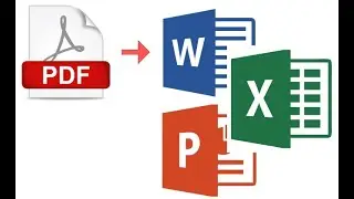 How to Edit a PDF File Using MS Word-2016