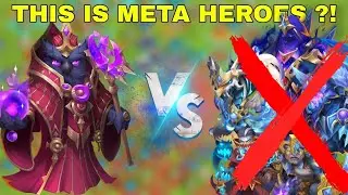 Mystrix vs top 10 Heroes of Castle clash