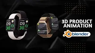 Smart Watch 3D Product Animation 