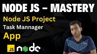 Build a Task Manager App from Scratch: Node.js Project Tutorial for Beginners! 🚀💻