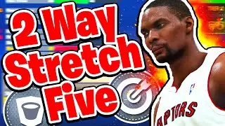 I BROKE NBA2K23 WITH THIS NEW CENTER BUILD! GAME BREAKING NBA 2K23 2 WAY STRETCH FIVE