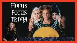 🎃🐈‍⬛Hocus Pocus Trivia Challenge 🎃 | Test Your Witchy Knowledge LIVE!
