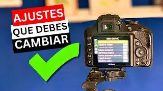 10 ERRORES DE NOVATOS al Configurar su Cámara | #Nikon D3300, D3200, D5100 y más