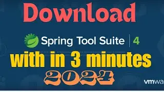 How to download and install STS Tool(Spring Tool Suite) 2024 | STS Download and install 3minute