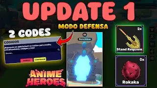 🚨UPDATE 1 ANIME HEROES SIMULATOR CODES ROBLOX *STAND* stand arrow