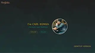 How to design web developer portfolio using HTML and CSS | Responsive website design