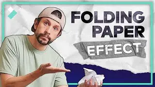 Easy ANIMATED Folding Paper Effect! 📝 | Wondershare Filmora 13