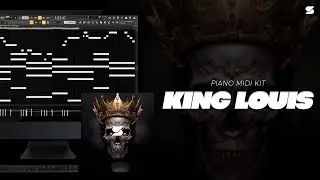 [+25] FREE HARD TRAP MIDI KIT / PIANO MIDI PACK 2023 - KING LOUIS [LIL DURK, NARDO WICK, LIL BABY]