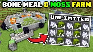 Minecraft - BONE MEAL FARM & MOSS FARM - (1.21+)