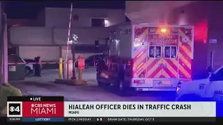 Hialeah officer dies in traffic crash