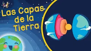 Las Capas de la Tierra para Niños - La Tierra y sus Partes (Videos Educativos para Niños)