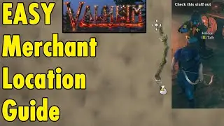 Valheim EASY Merchant Location Guide