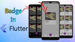 E-commerce app feeds badge added, Like Amazon,(how to add badge in Flutter)