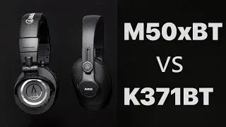 БИТВА СТУДИЙНЫХ БЕСПРОВОДНЫХ НАУШНИКОВ | ATH M50xBT vs AKG K371BT