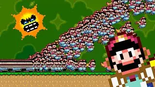 Super Mario World But With 1,000 Marios