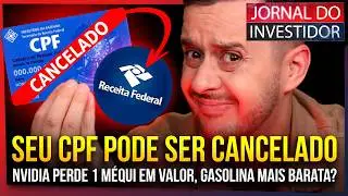 10 MILHÕES de CPFs e CNPJs CANCELADOS! Será que o seu está no meio? Será que a BOLHA DA IA estourou?