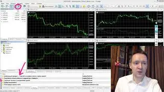 MetaTrader 5: Основные окна торговой платформы