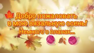 Вязание. 🍁🍂🧶ДОБРО ПОЖАЛОВАТЬ В МОЮ ВЯЗАЛЬНУЮ ОСЕНЬ! Немного о планах...😉