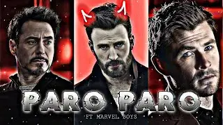 Nej paro Marvel boys edit❤️🔥 || paro paro Marvel edit || WhatsApp status ❤️ #paroparo #marvel #edit