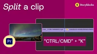 How to split clips in Premiere Pro (Tutorial)