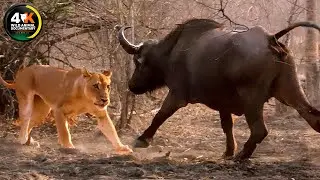 Lions Vs Buffalo | The Journey to Resist the Apex Predators | Wild Animal documentary