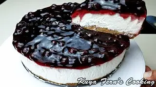 HOMEMADE BLUEBERRY CHEESECAKE RECIPE | NO OVEN | NO BAKE | THAT IS BETTER THAN TAKE OUT!!!