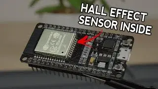 ESP32 Built-In Hall Effect Sensor