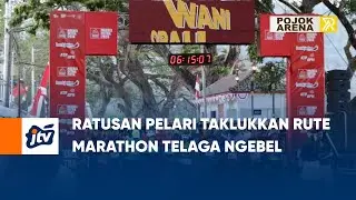 Ratusan Pelari Taklukkan Rute Marathon Telaga Ngebel | POJOK ARENA JTV