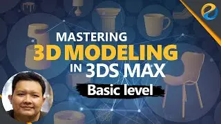 Mastering 3d modeling in 3ds Max: Basic level