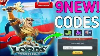 💥All New💥 All Working Codes For Lord's Mobile 2024 - LORD'S MOBILE REDEEM CODES DECEMBER 2024