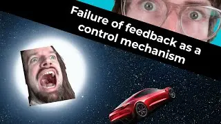 Effect of time lag and too intensive control correction on the effectiveness of feedback