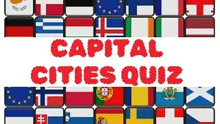 Capital Cities | World Capitals | Geography Quiz | Countries | games | brain-teasing | quiz | trivia