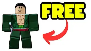 FREE ZORO SKIN ON ROBLOX