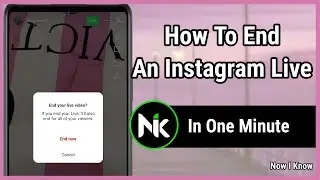 How To End An Instagram Live 2024