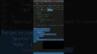 Custom User Snippets in VS Code with C language step by step #programmerd #shorts