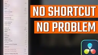 Delete All Gaps At Once With Keyboard Shortcut??? | Create Custom Shortcut in DaVinci Resolve