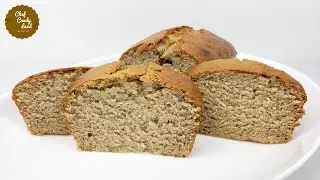 Banana Bread Cake ASMR Eating Sounds Video