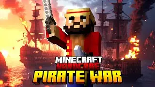 Players Simulated Pirate Battle in Hardcore Minecraft | Scenario SMP