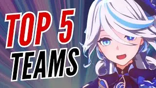 TOP 5 MOST POPULAR FURINA TEAMS | GENSHIN IMPACT