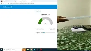 Node red with Arduino and ultrasonic sensor : Distance Measurement