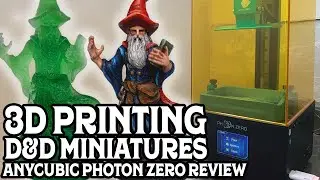 3D Printing D&D Miniatures with the Anycubic Photon Zero!