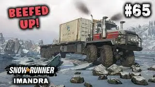 SNOWRUNNER / ON PS4 / #65 / BEEFED UP / IMANDRA GAMEPLAY.