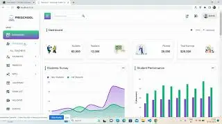 Angular 16 School Management Admin Dashboard Template Working