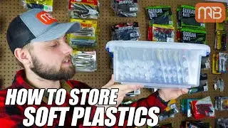 Storing Soft Plastic Fishing Lures (EASY Tip)